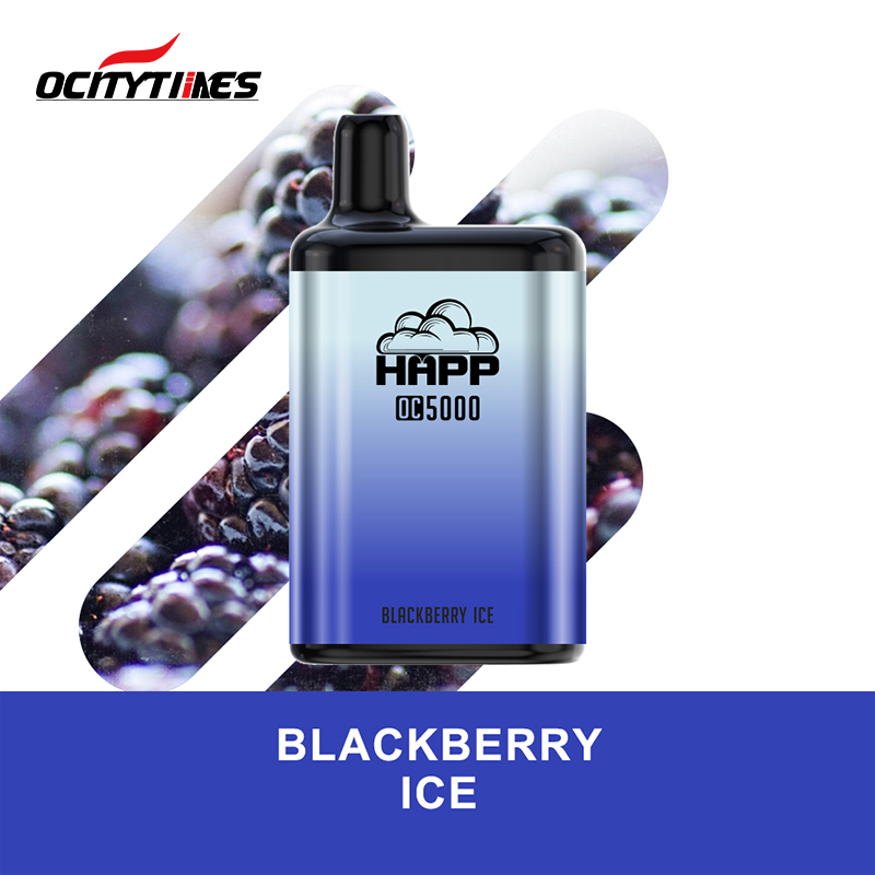 卸し売り使い捨て可能な電子小型ブラックベリーの氷の蒸気を吸い込む塩 3% のニコチン